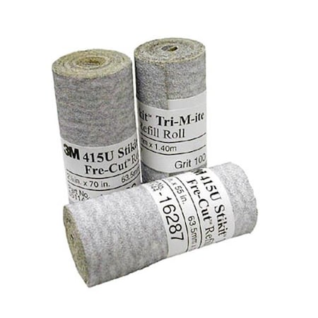 3M212 120A Stikit Tri-M-Ite 2.5 In. Roll 120 Grit; 70 In. Roll